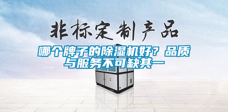 哪個牌子的除濕機好？品質與服務不可缺其一