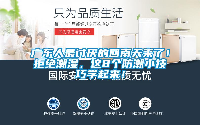 廣東人最討厭的回南天來了！拒絕潮濕，這8個防潮小技巧學起來！