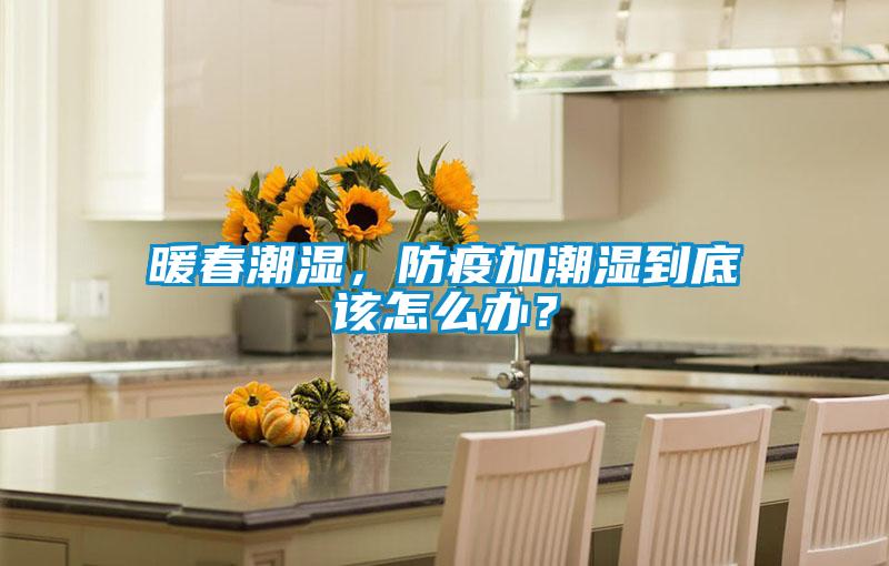 暖春潮濕，防疫加潮濕到底該怎么辦？