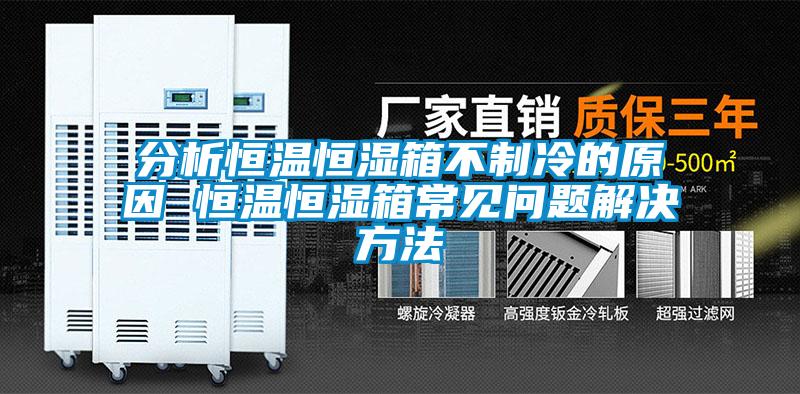 分析恒溫恒濕箱不制冷的原因 恒溫恒濕箱常見(jiàn)問(wèn)題解決方法