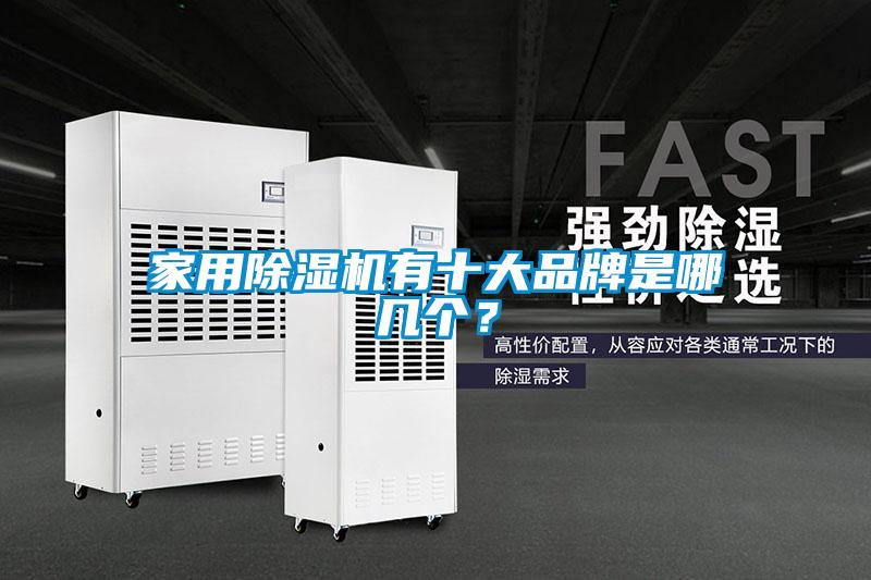 家用除濕機有十大品牌是哪幾個？