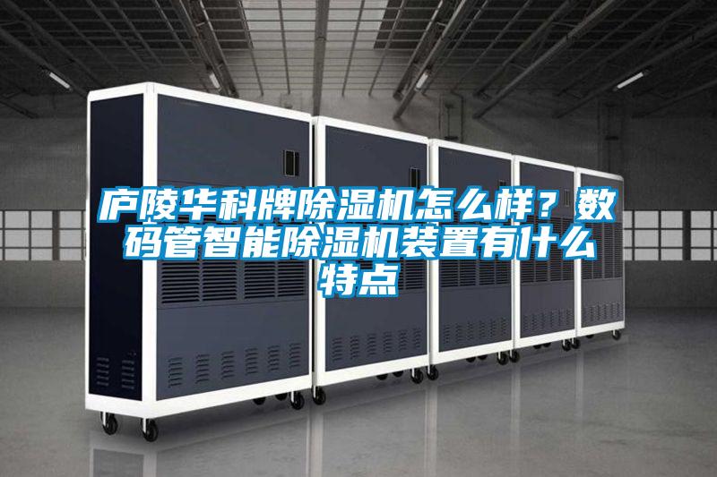 廬陵華科牌除濕機怎么樣？數碼管智能除濕機裝置有什么特點