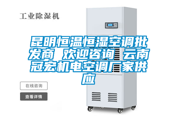 昆明恒溫恒濕空調(diào)批發(fā)商 歡迎咨詢 云南冠宏機電空調(diào)廠家供應