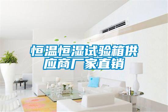 恒溫恒濕試驗(yàn)箱供應(yīng)商廠家直銷(xiāo)