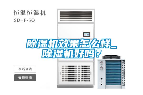 除濕機效果怎么樣_除濕機好嗎？