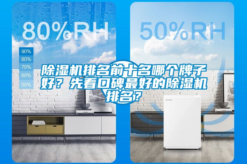 除濕機排名前十名哪個牌子好？先看口碑最好的除濕機排名？