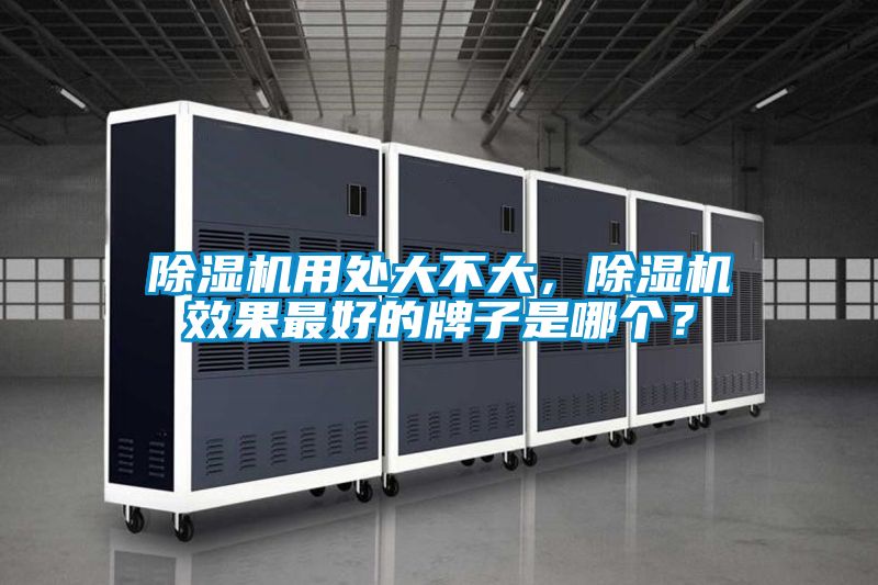 除濕機用處大不大，除濕機效果最好的牌子是哪個？