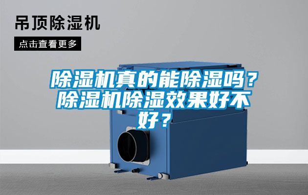 除濕機(jī)真的能除濕嗎？除濕機(jī)除濕效果好不好？