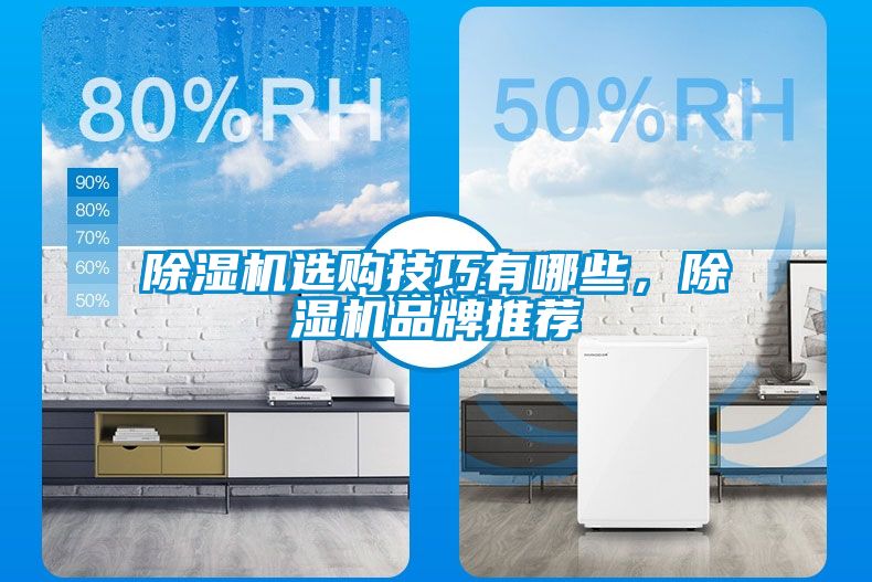 除濕機選購技巧有哪些，除濕機品牌推薦