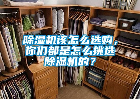 除濕機該怎么選購，你們都是怎么挑選除濕機的？